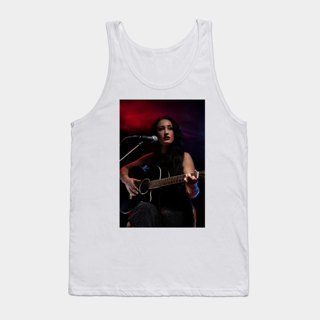 Guitar Lady Tank Top by ansaharju